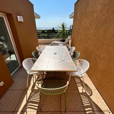 Cocon D'ingril Penthouse Vue شقة